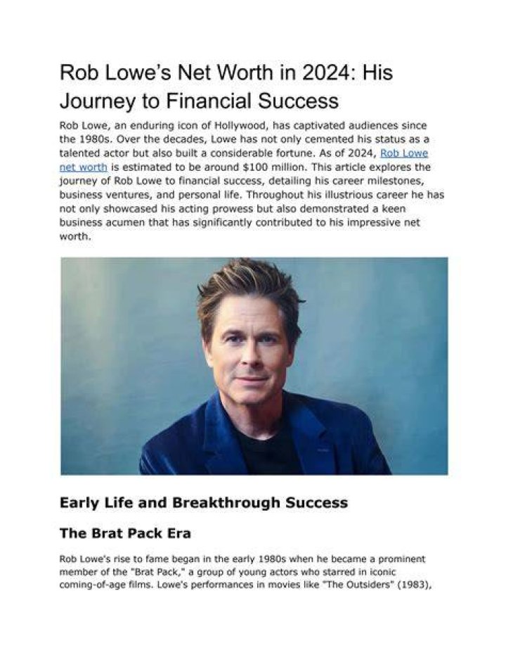 A Journey To Uncover His Net Worth And Success
