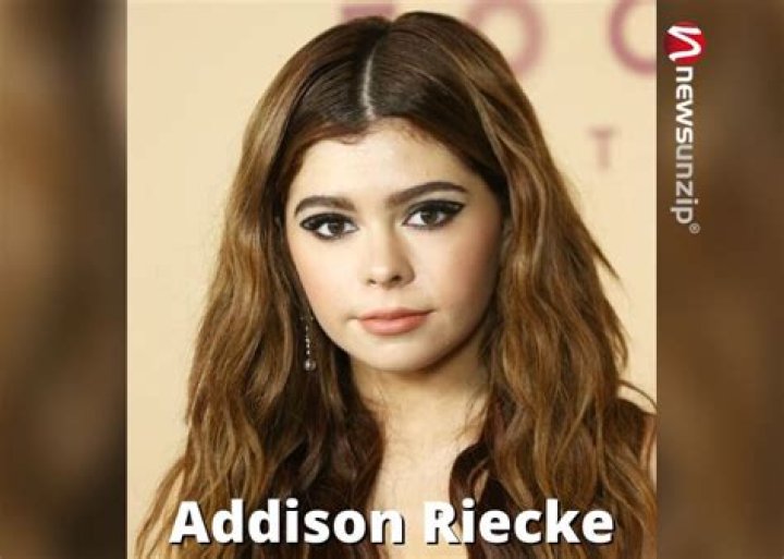Addison Riecke Biography, Height & Life Story Super Stars Bio