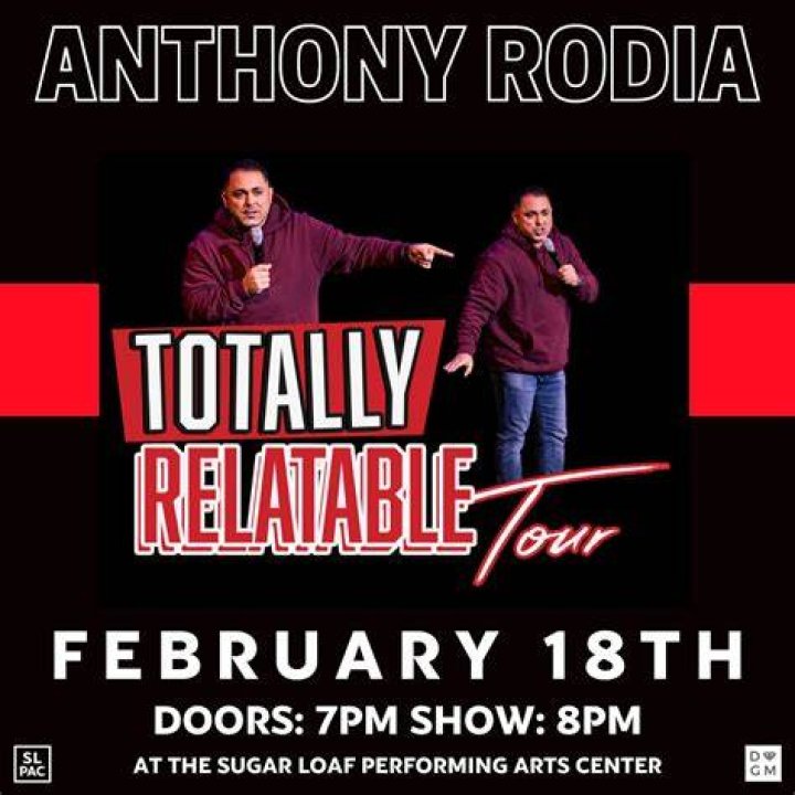 Anthony Rodia Totally Relatable Tour, Saturday, April 1st, 2023 at 8pm