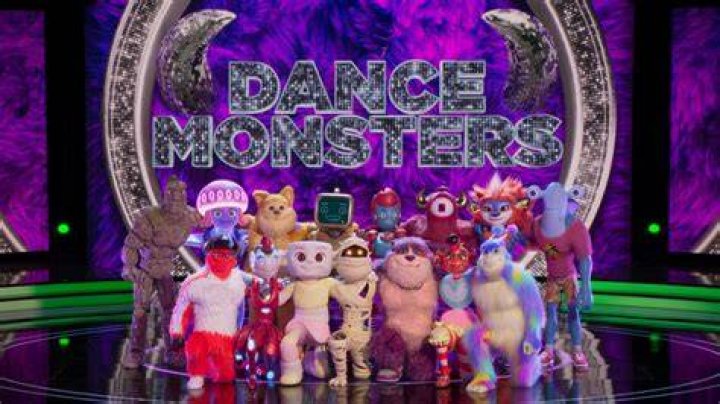 Are Dance Monsters robots and how did they film the Netflix series?