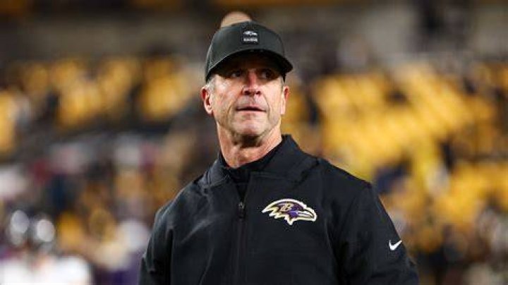 Coach John Harbaugh