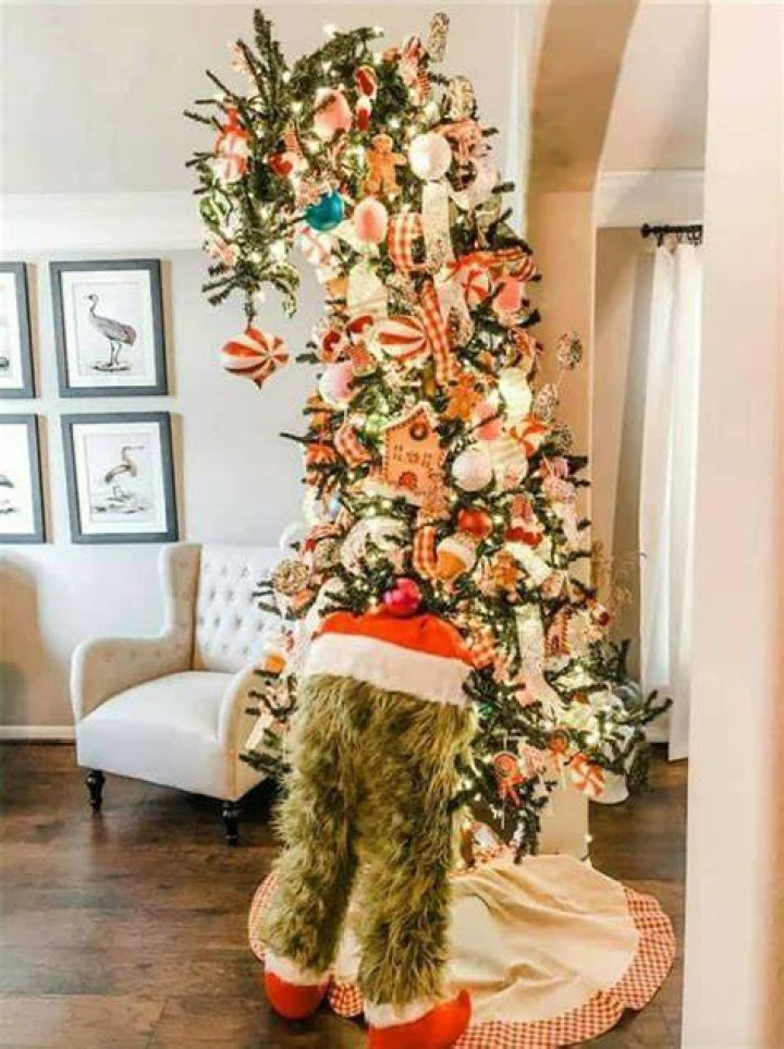 Grinch Style Bendable Alpine Christmas Tree Alpine christmas tree