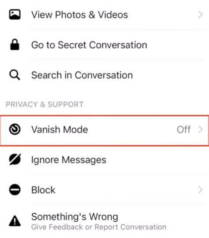 How to Use Vanish Mode on Instagram