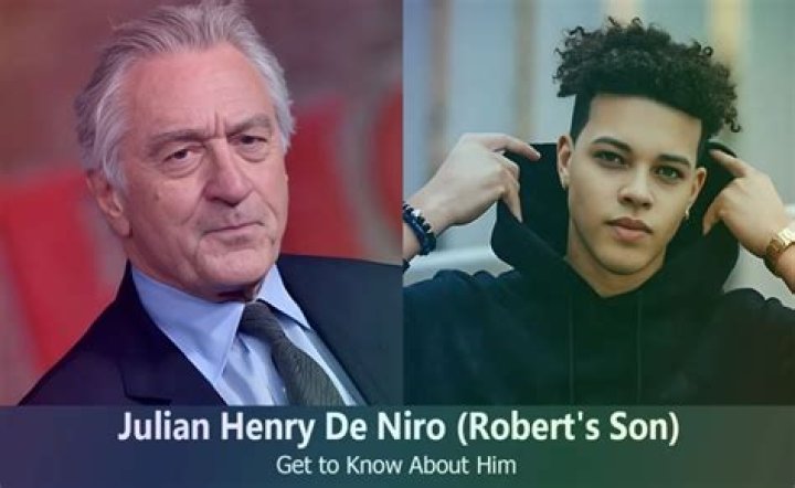 Julian Henry De Niro | Life As Robert De Niro’s Son, Details Here Julian Henry De Niro