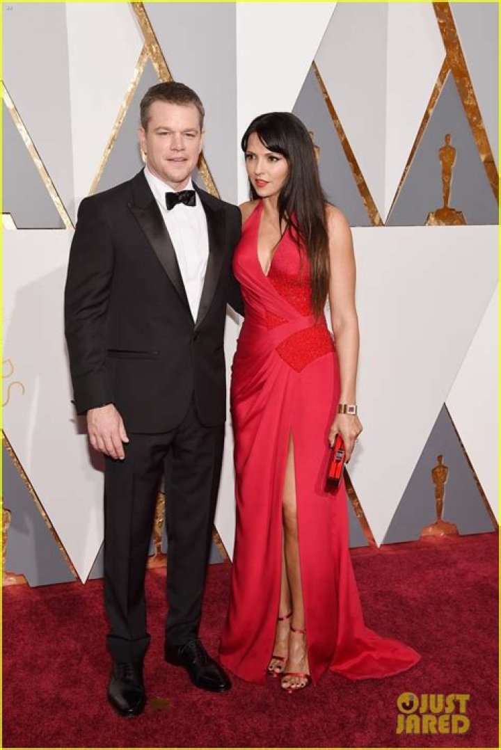 Matt Damon at the Oscars 2016 POPSUGAR Celebrity Photo 2