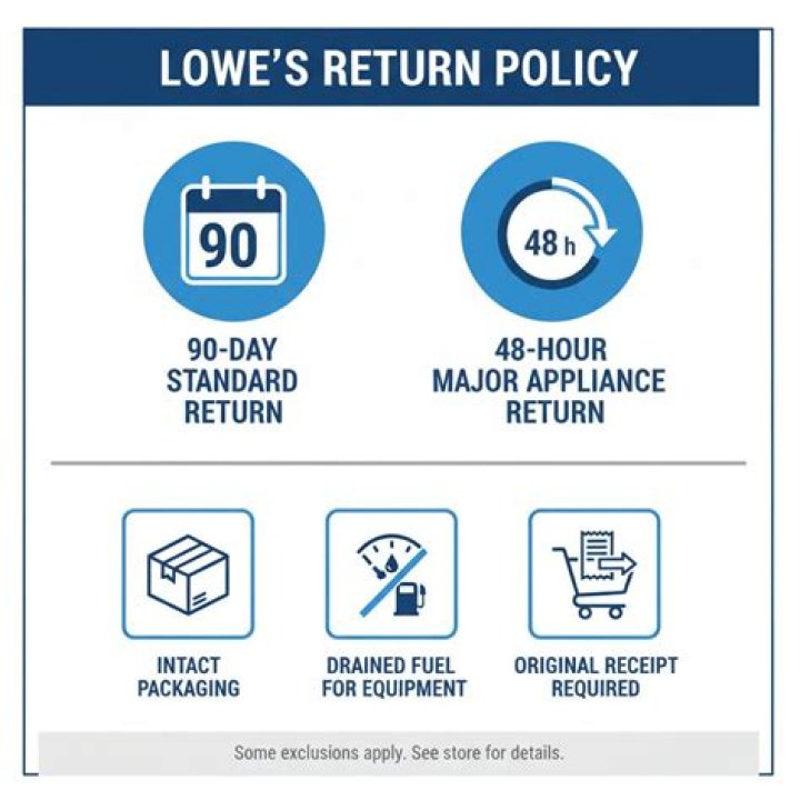 The Return Policy At Lowe's Explained